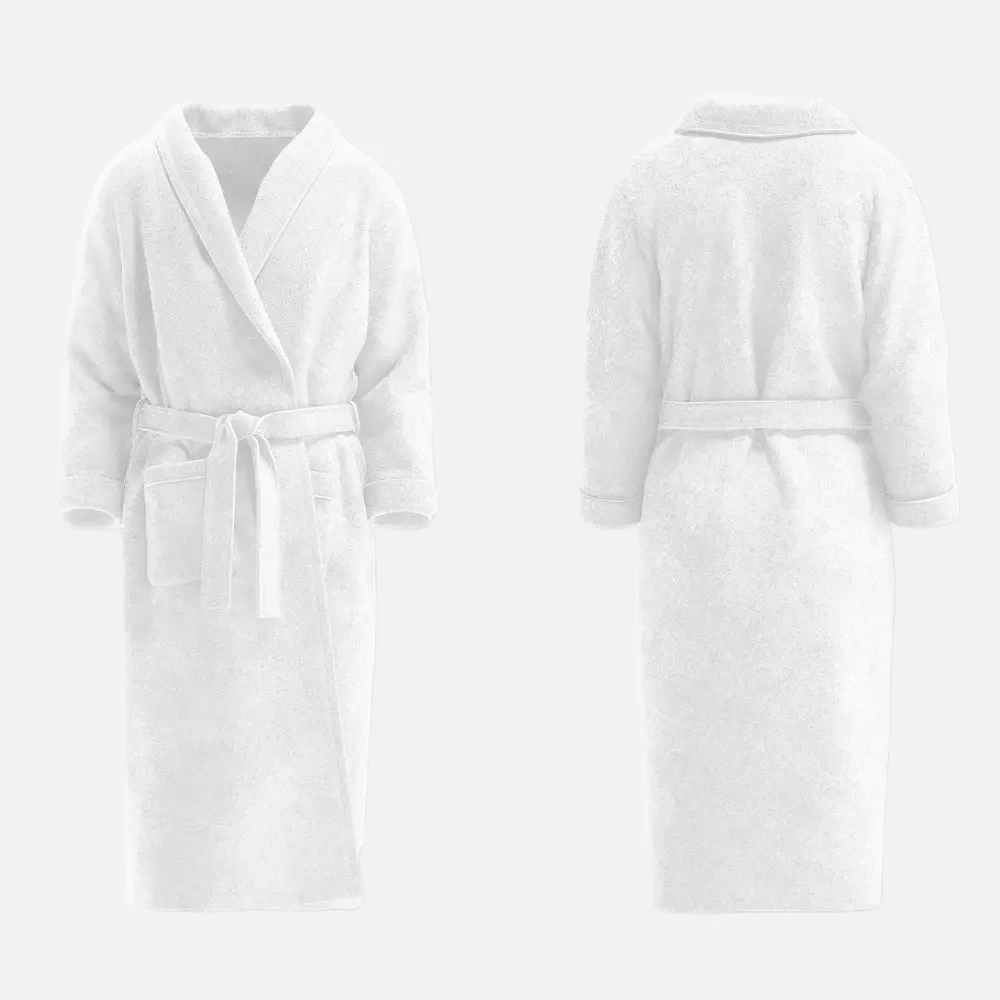 HygoStar 55852, Shawl Collar Cotton Bathrobes, image 2