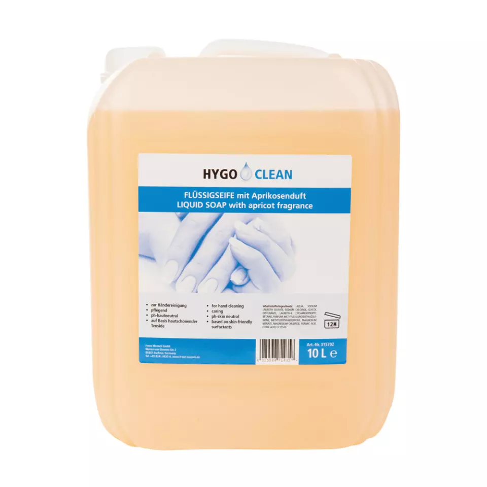 HygoClean 315732, Apricot Liquid Soap, 5 l, image 1, gallery thumbnail