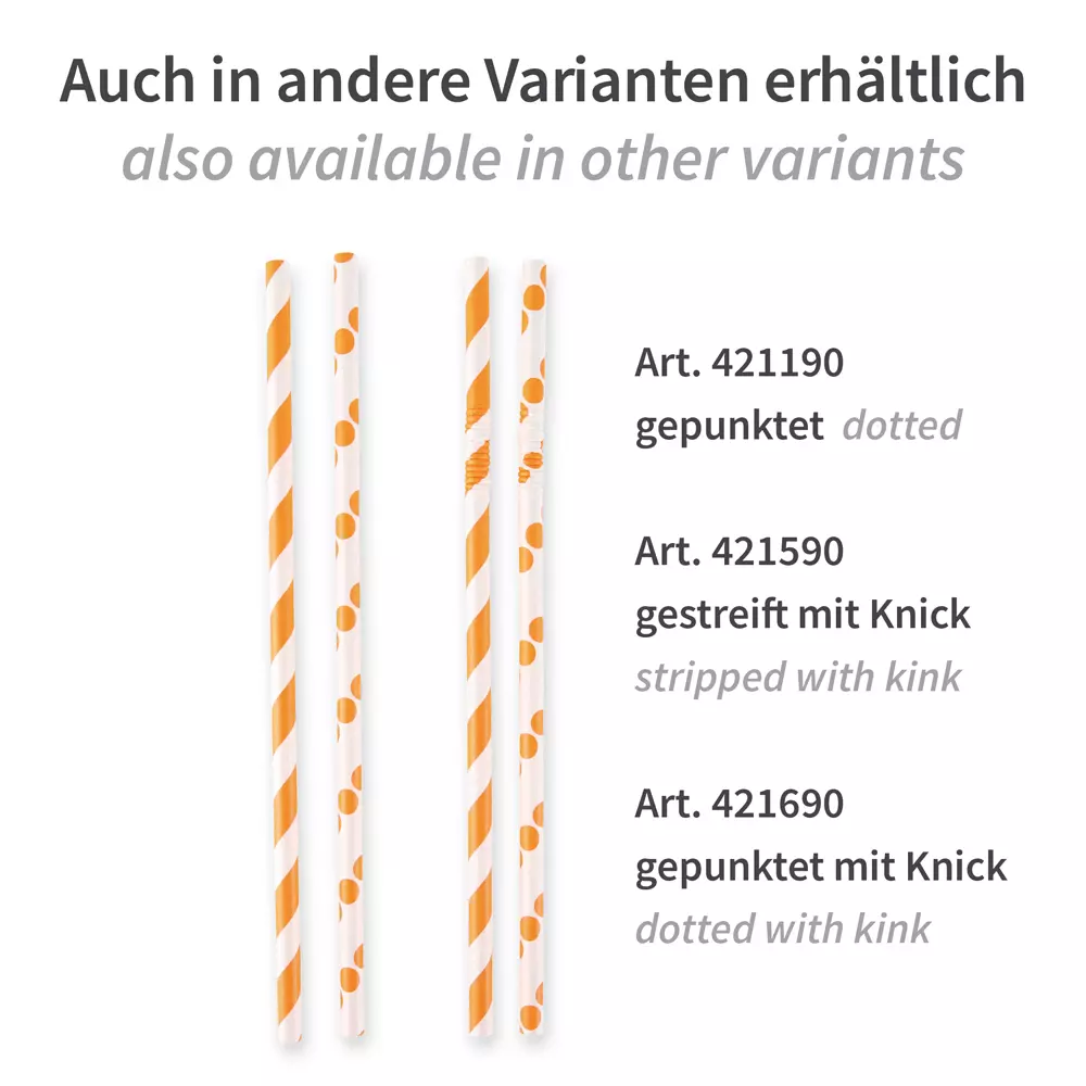 NATUREStar 421000, Klassische Papierstrohhalme, FSC®-mix Organic, image 9