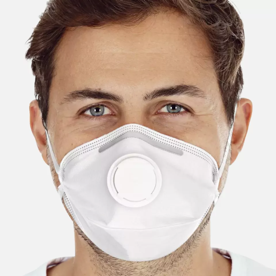 HygoStar 29359, FFP3 NR PP Atemschutzmasken, mit Ventil, horizontal faltbar, image 2, gallery thumbnail