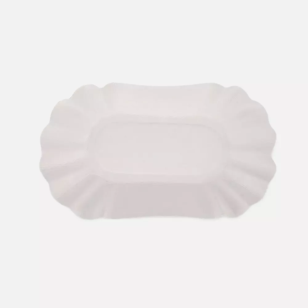 Franz Mensch 415320, Oval Paperboard Paper Trays, 105 x 175 x 30 mm, FSC®-Mix, image 2