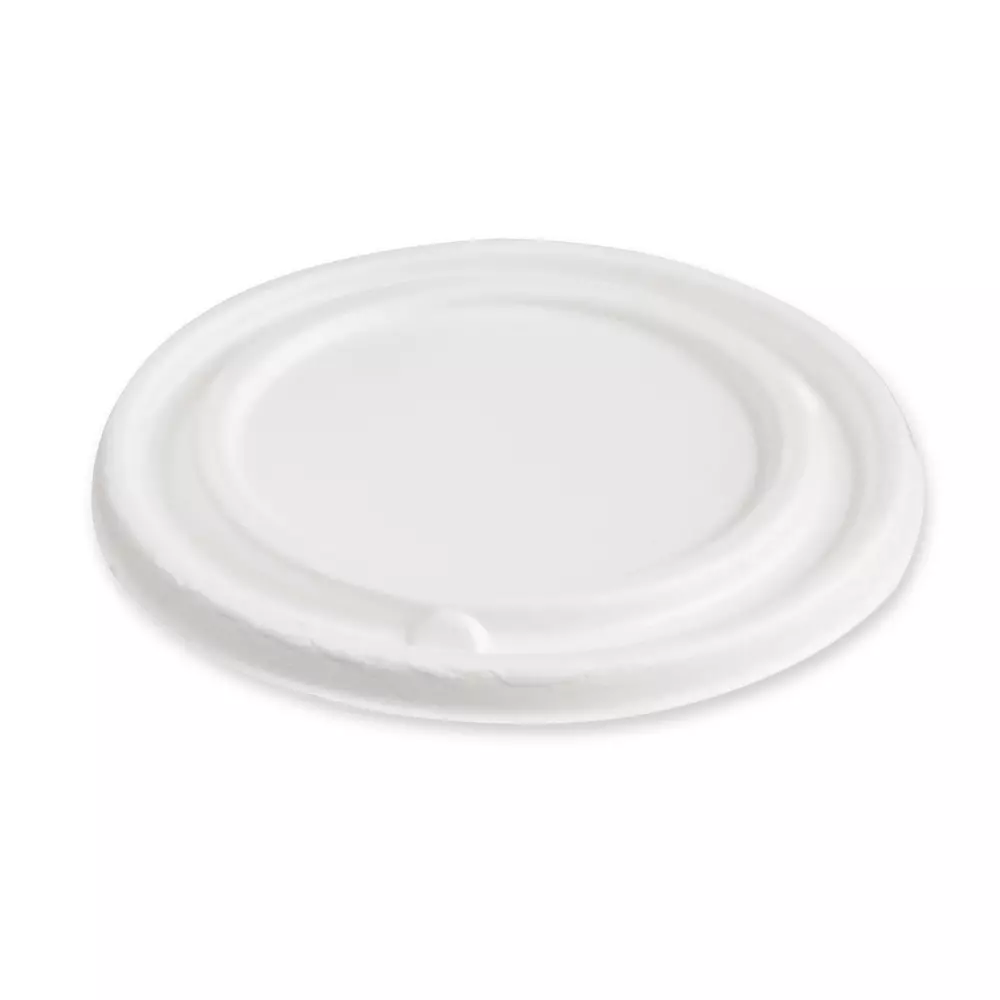 NATUREStar 41141, Round Bagasse Soup Cup Lids, Ø 110 mm, Organic