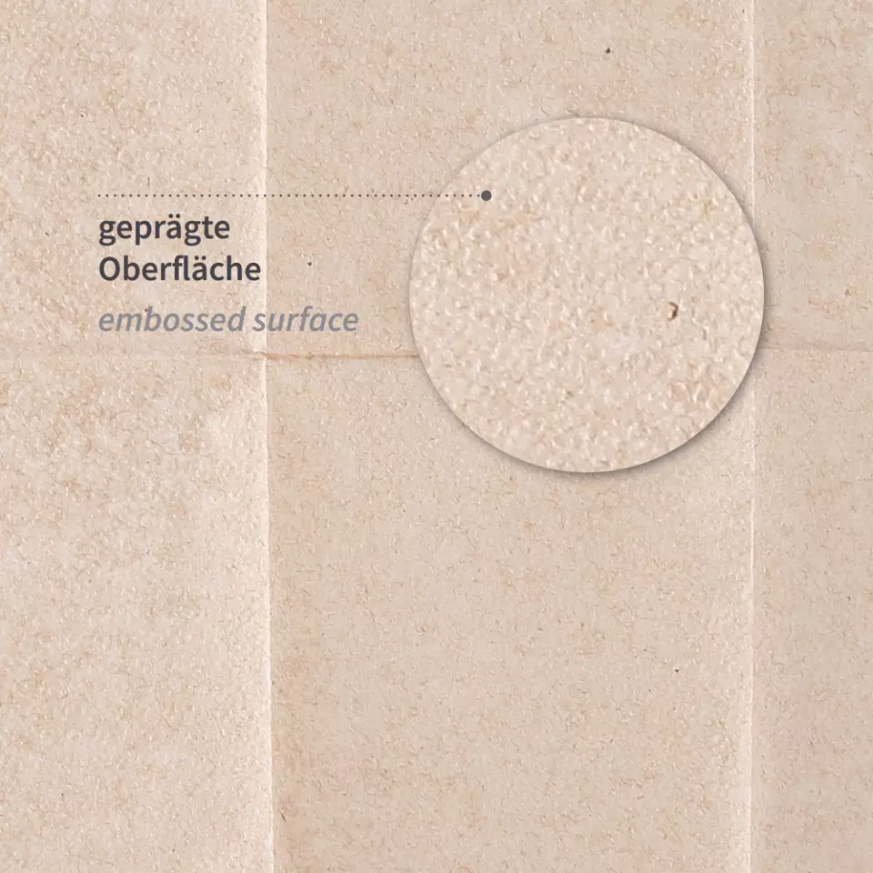 NATUREStar 30545, Nature Recycled Paper Napkins, 1-ply, 1/8-fold, 33 x cm, Natural, FSC®-Recycled, image 3, gallery thumbnail