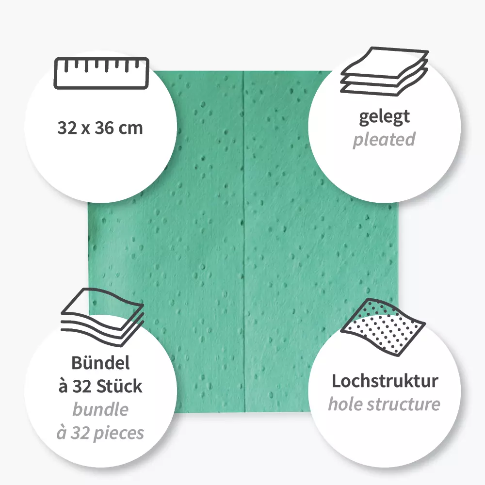 HygoClean 318150, Premium Cleaning Cloths, Viscose, image 8