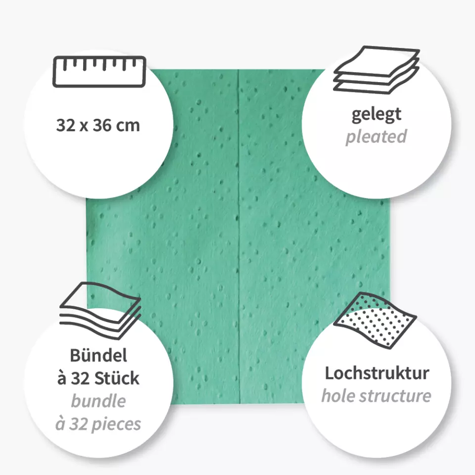 HygoClean 318150, Premium Cleaning Cloths, Viscose, image 8, gallery thumbnail