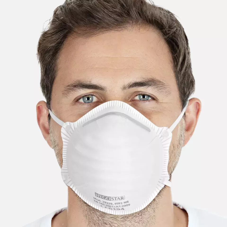 HygoStar 29339, FFP2 NR PP Respirators, Cup-Shaped, image 2, gallery thumbnail