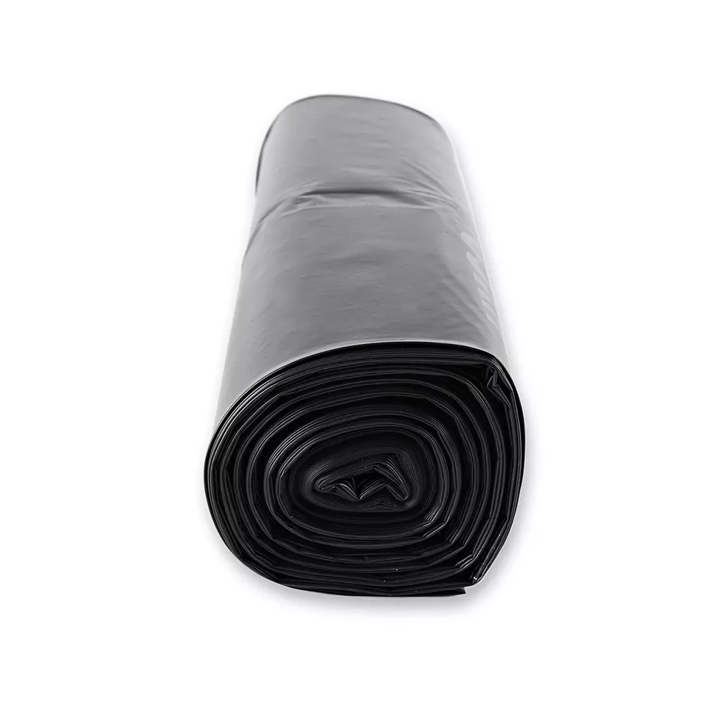 HygoClean 32323, Premium LDPE Waste Bags, 120 l, Black, Roll, image 4