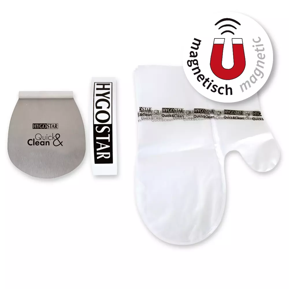 Hygostar 89050, Quick&Clean Single Kit, Stainless Steel, image 1