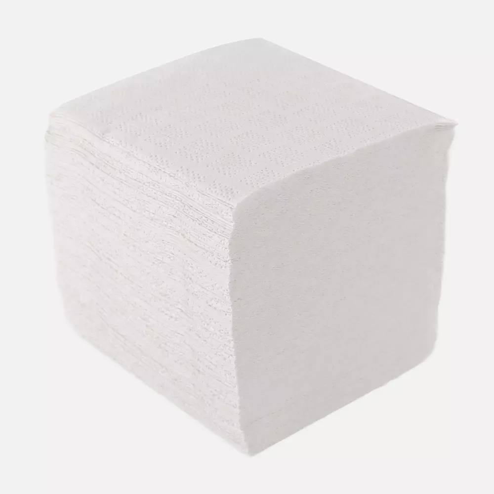 HygoClean 30427, 2-Ply Interfold Cellulose Toilet Paper, Single Sheet, White, FSC®-Mix, image 3