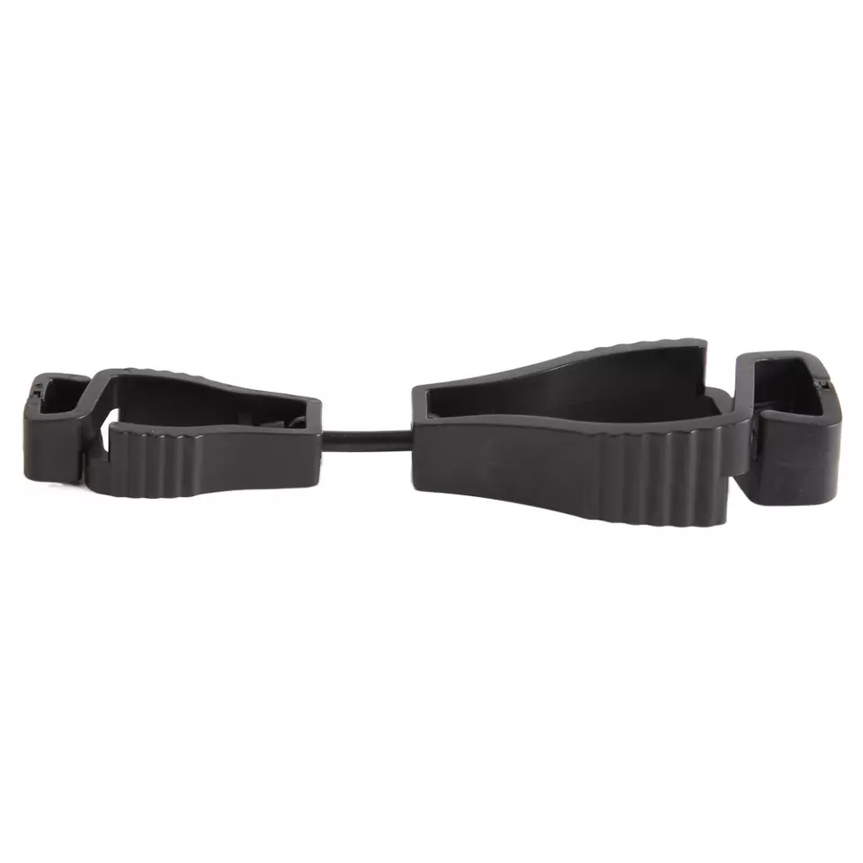 Franz Mensch 89090, Plastic Glove Clips, Black, image 2, gallery thumbnail
