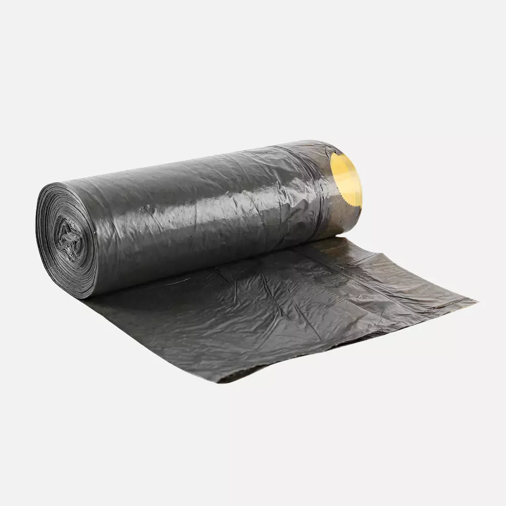 HygoClean 32451, Eco LDPE Garbage Bags, 60 l, Grey, Roll, image 5