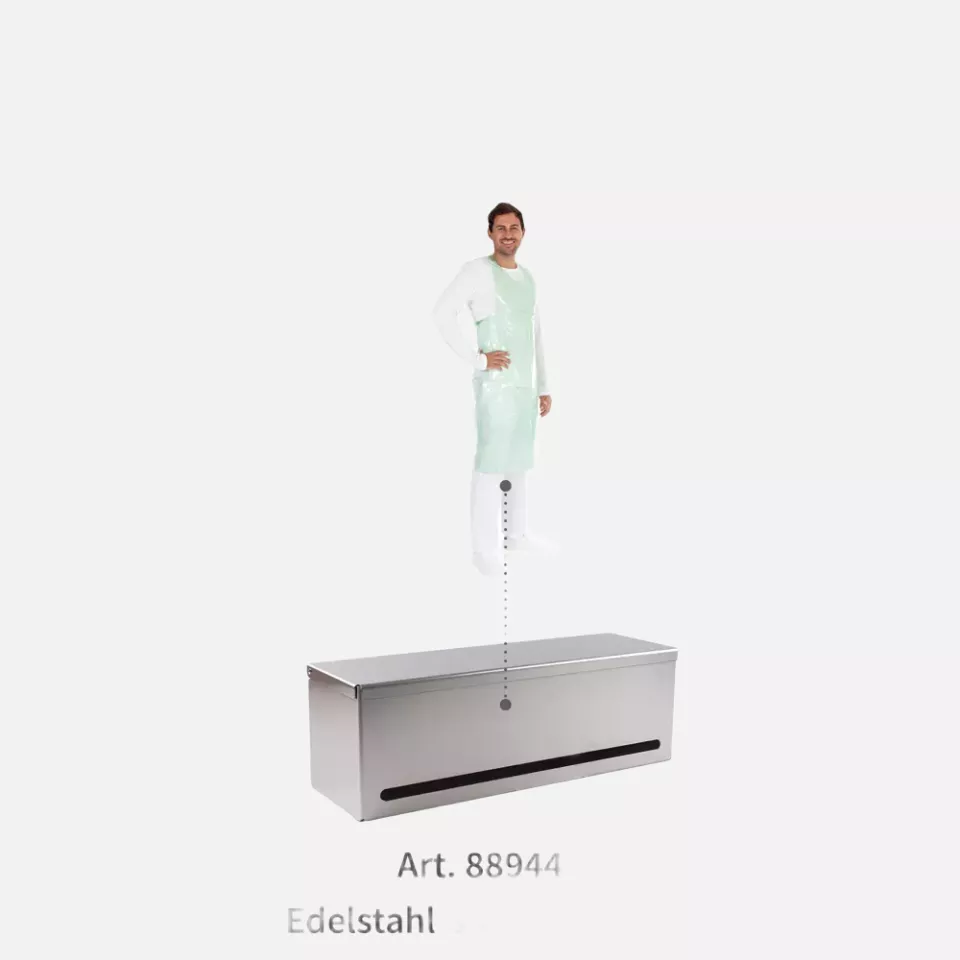HygoStar 23173, Disposable Aprons on Roll, LDPE, 35 my, image 9, gallery thumbnail