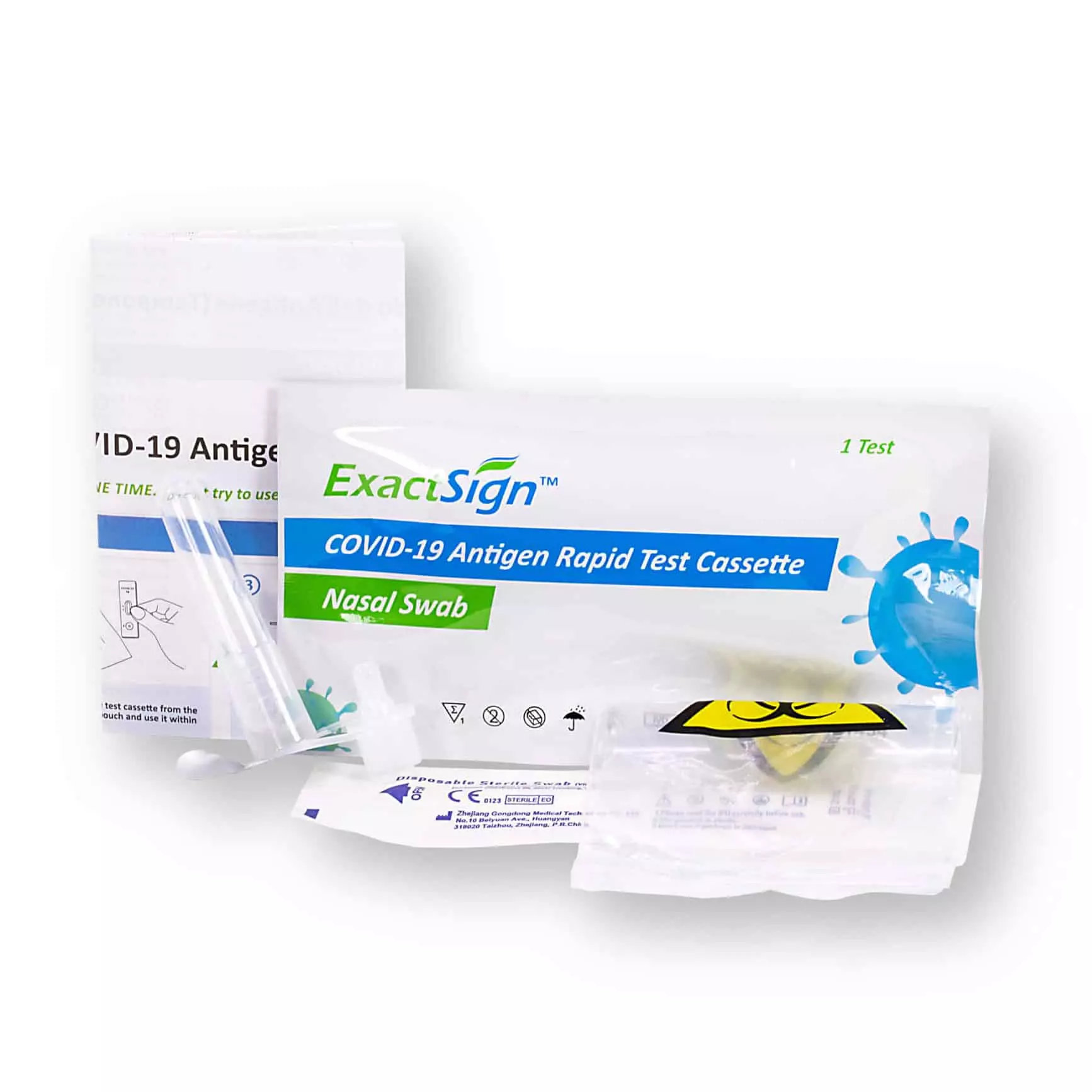 Franz Mensch 315042, RightSign Covid-19 Antigen Rapid Test Cassette, Anterior Nasal, image 3