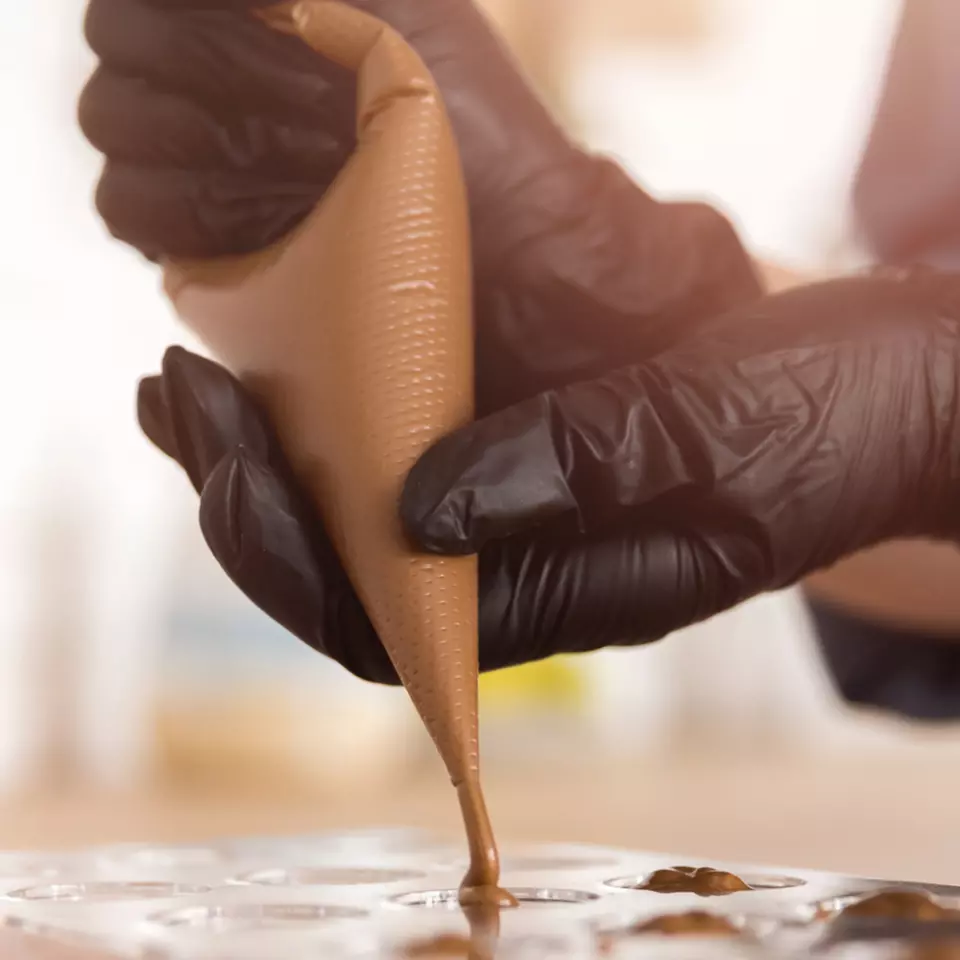 HygoNorm 32231, Geprägte HDPE-Spritzbeutel, 46 x 26 cm, Transparent, image 5, gallery thumbnail