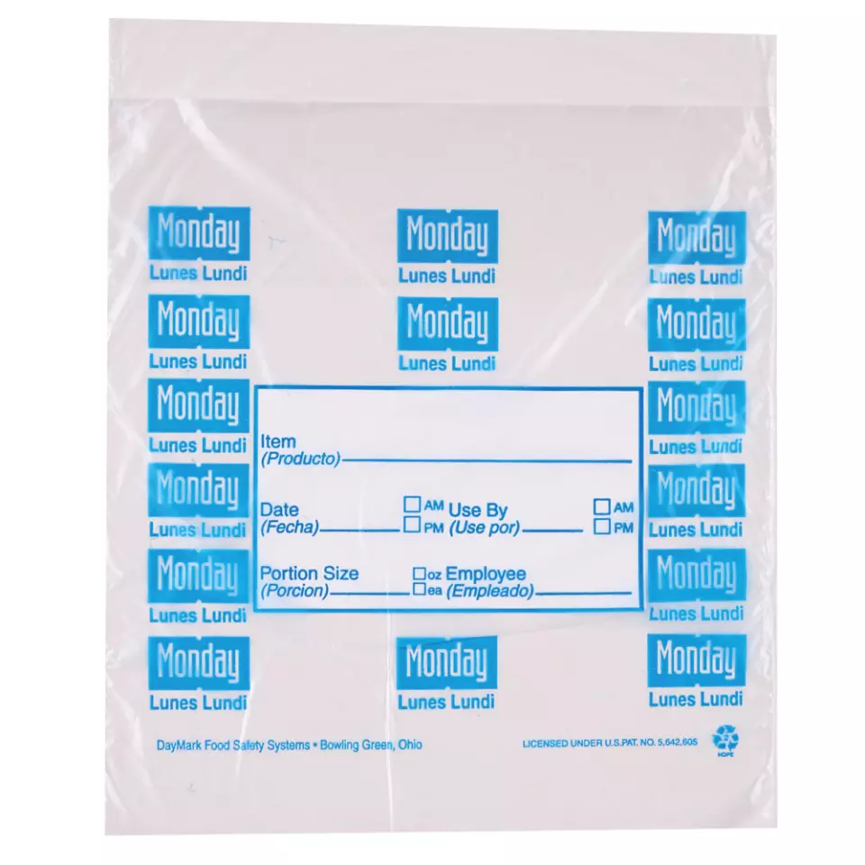 HygoStar 32251, Monday HDPE Portion Bags, 165 x 178 mm