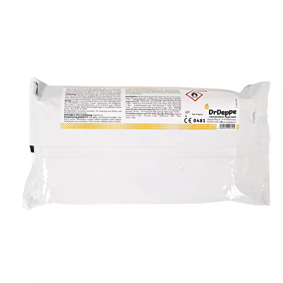 Franz Mensch 31531, Spray In QF Alcoholic Surface Disinfection Wipes, Cellulose, image 3, gallery thumbnail