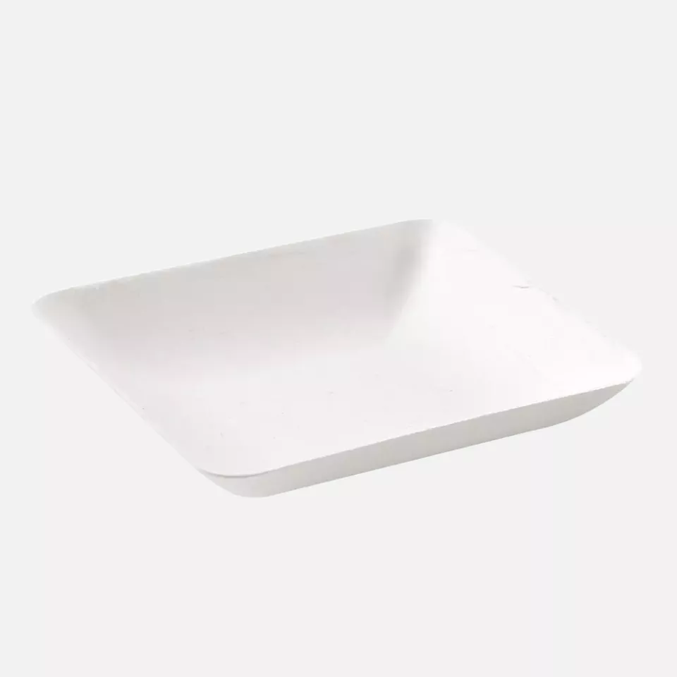 NATUREStar 41231, Organic Bagasse Fingerfood Trays, Square, 63 x [value] mm, image 1, gallery thumbnail