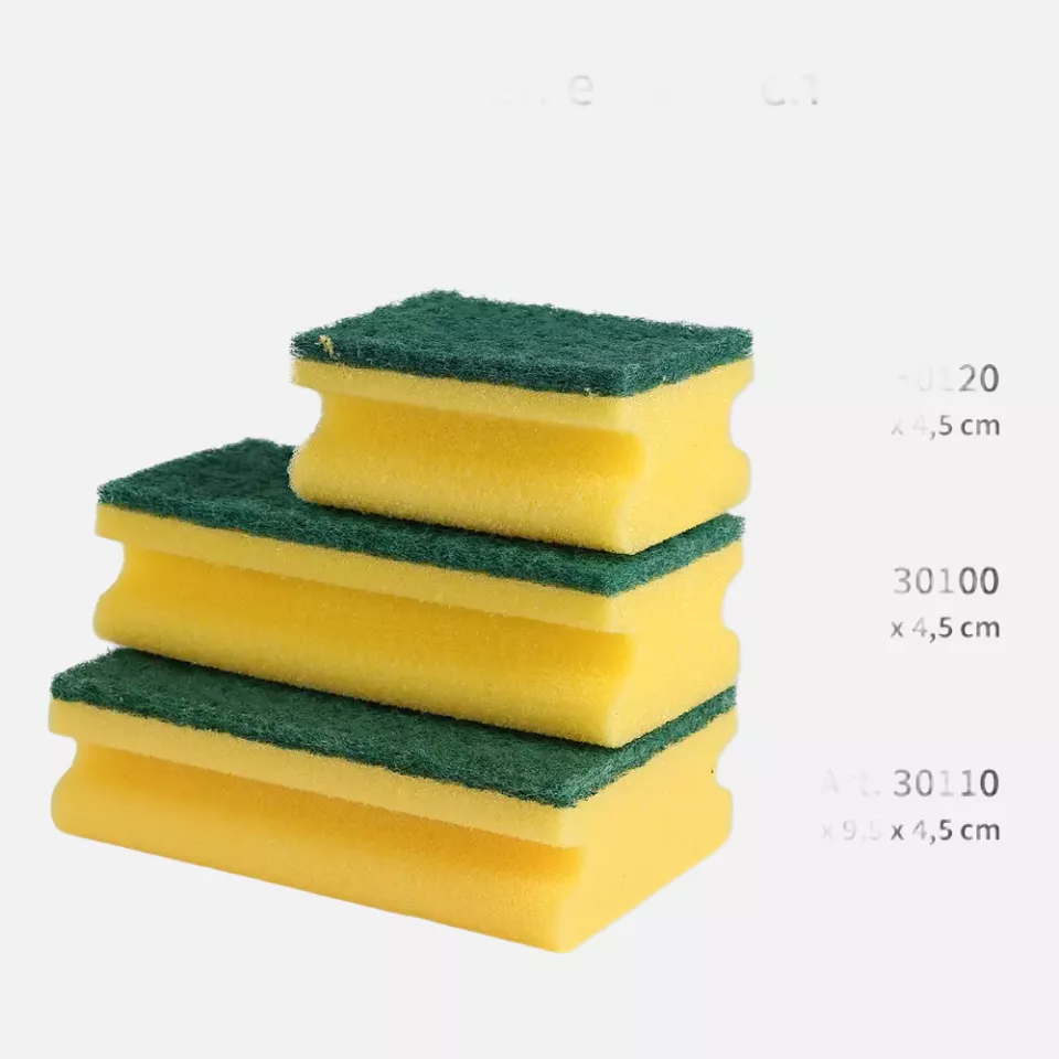 HygoClean 30100, Classic Pad-Schwämme, 15 x 7 x 4,5 cm, Schaumstoff/Hartvlies, image 4, gallery thumbnail