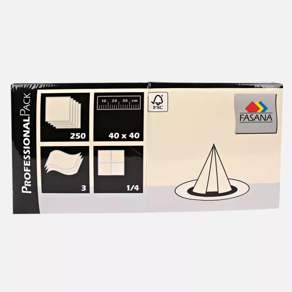 Franz Mensch 30531, Eleganza Zellstoffservietten, FSC®-Mix, image 2, gallery thumbnail