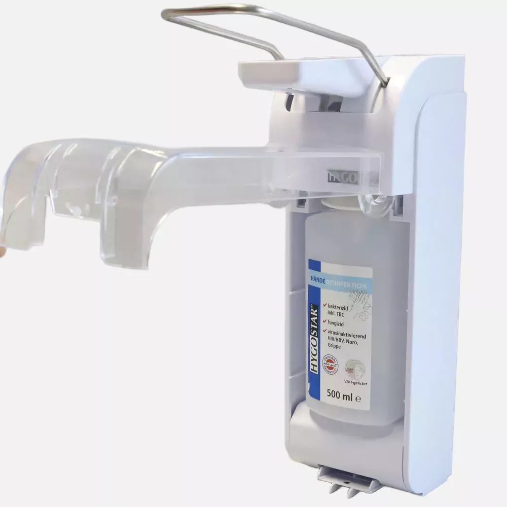 HygoClean 88841, Euro Universal Plastic Dispenser with Arm Lever, image 3