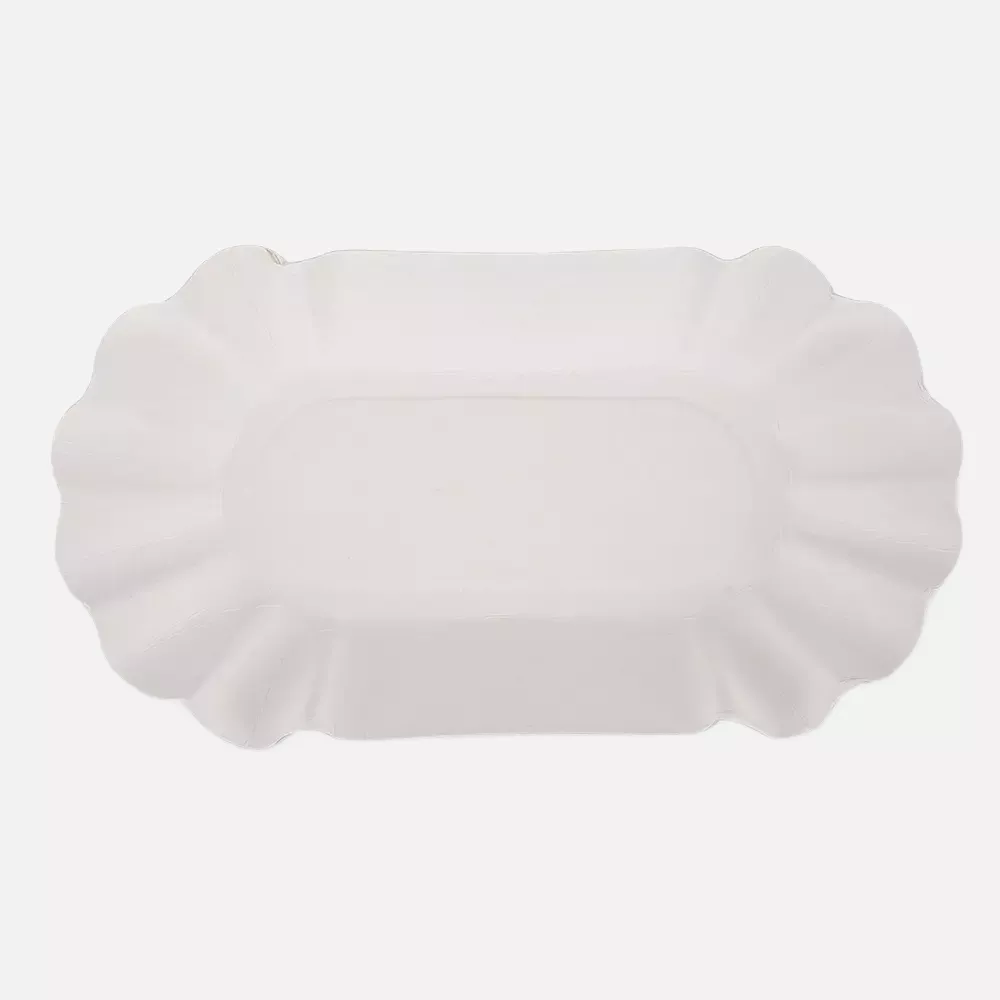 Franz Mensch 415322, Organic Paperboard Trays, FSC®-Mix, 110 x 195 x 32 mm, Oval, image 2