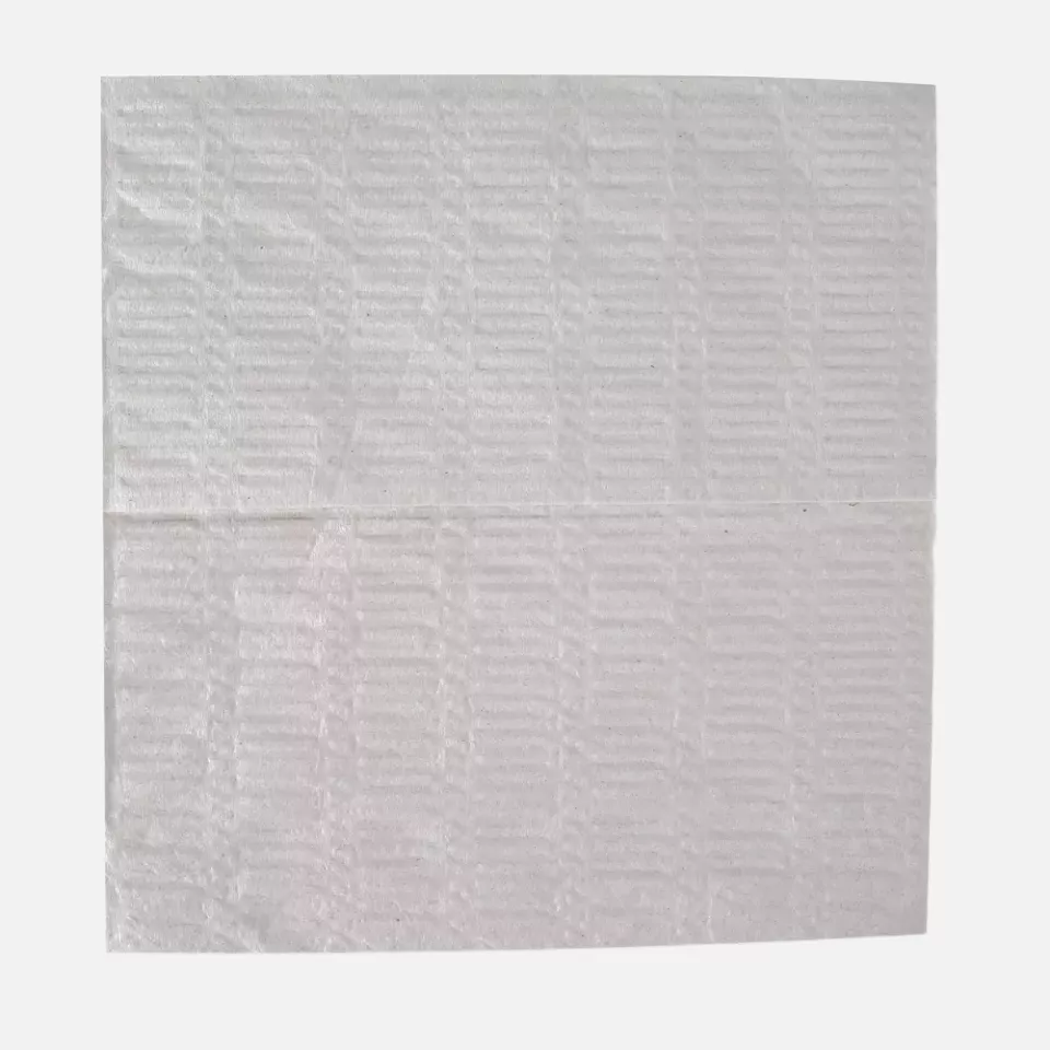 HygoClean 317480, Recycled Paper Cleaning Cloths, 3-ply, Pleated, Nature, image 1, gallery thumbnail