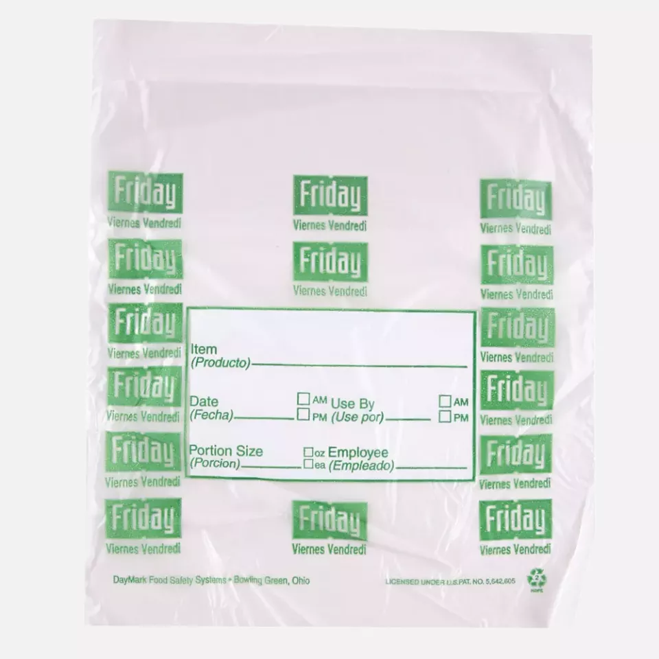 HygoStar 32255, Friday HDPE Portion Bags, 165 x 178 mm, image 1, gallery thumbnail