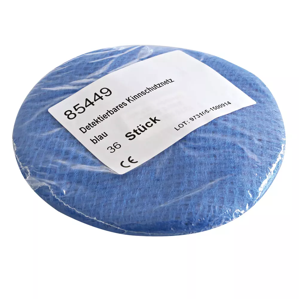 Hygostar 85449, Detectable Nylon Beard Cover, Blue, image 4