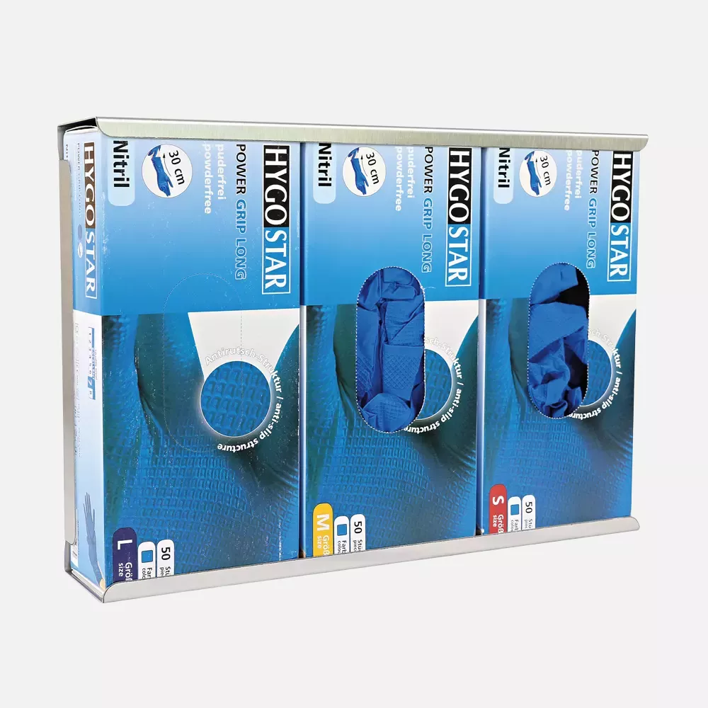 HygoStar 889372, Power Grip Long Glove Dispenser, Stainless Steel, image 4