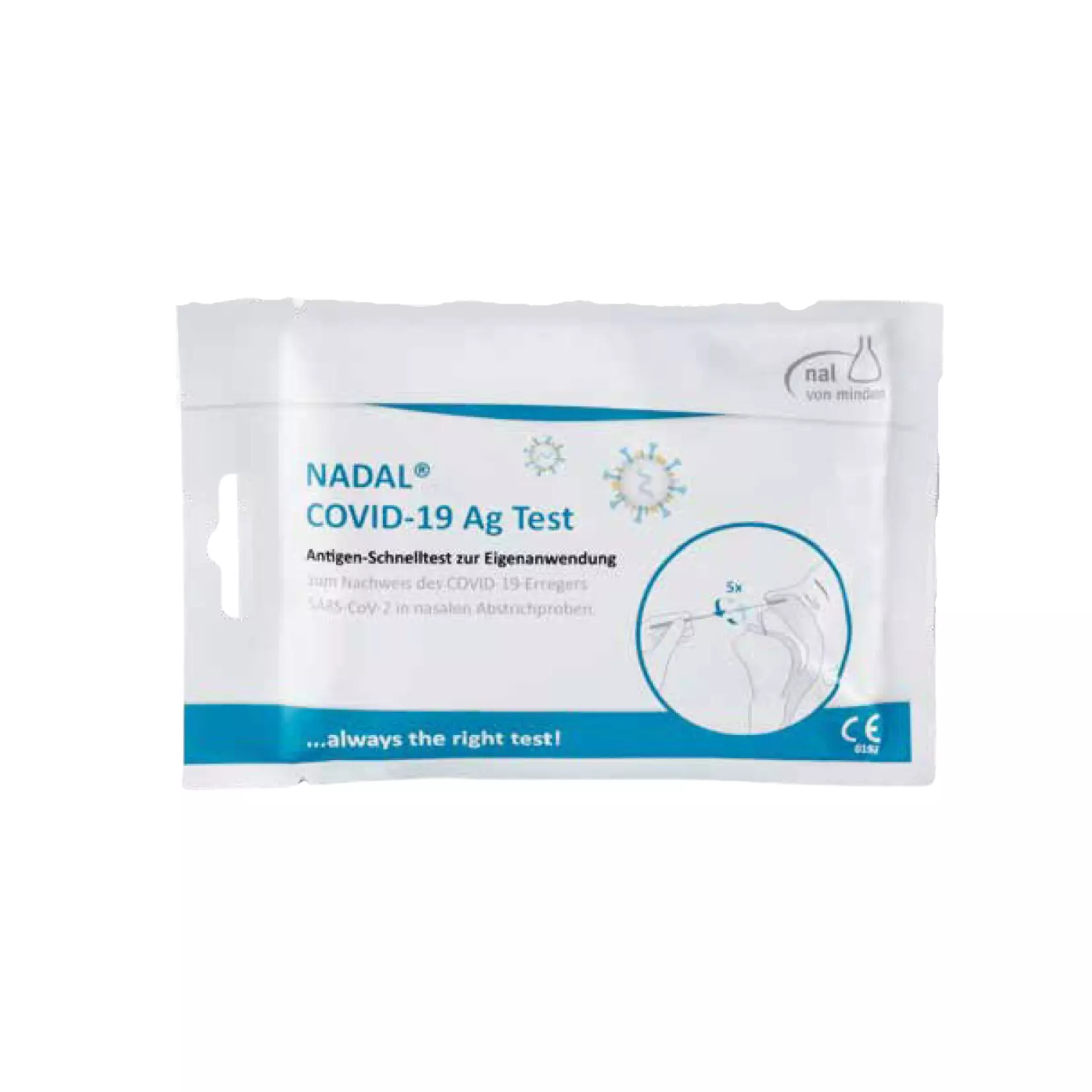 Nadal 243117N-01X, Rapid Antigen Test, image 1