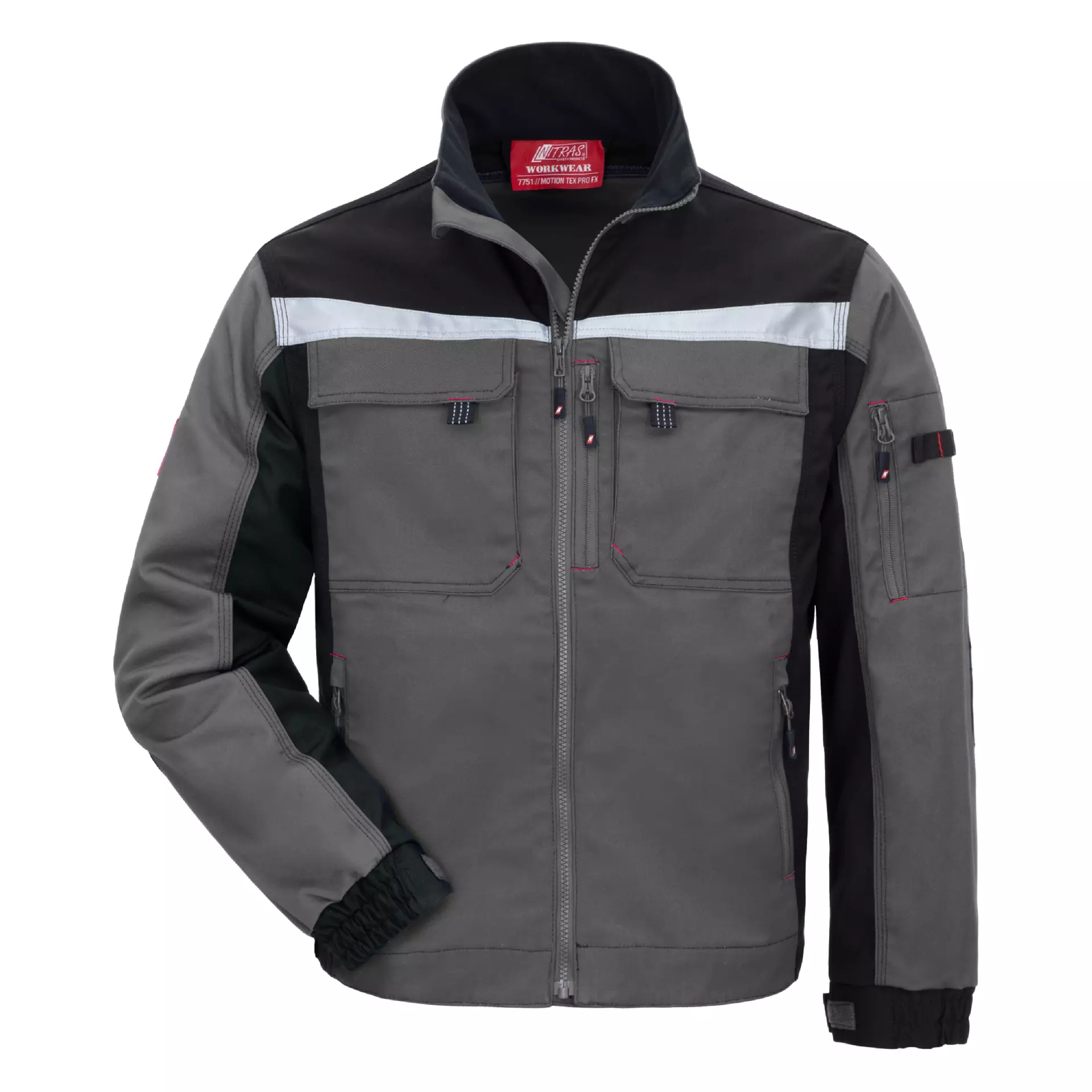 Nitras 7752, MOTION TEX PRO FX Workjacket, Grey
