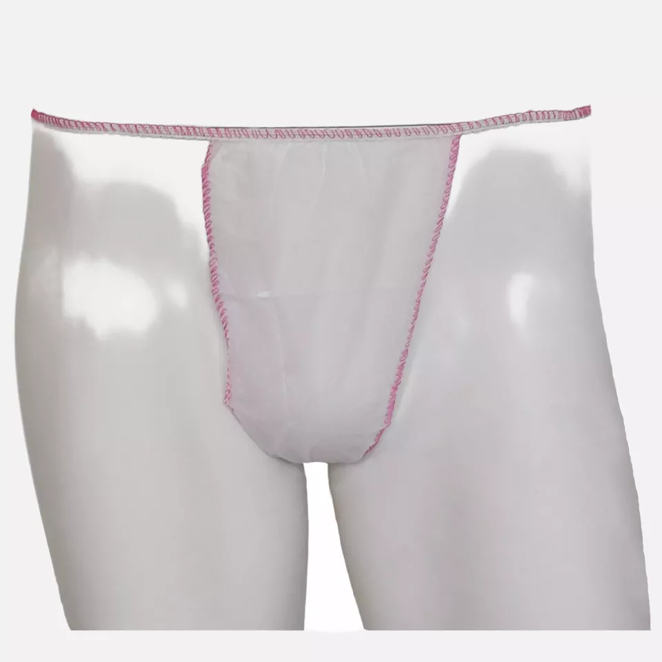 Nitras Medical 4835, Disposable thongs, polypropylene, white, image 1, gallery thumbnail