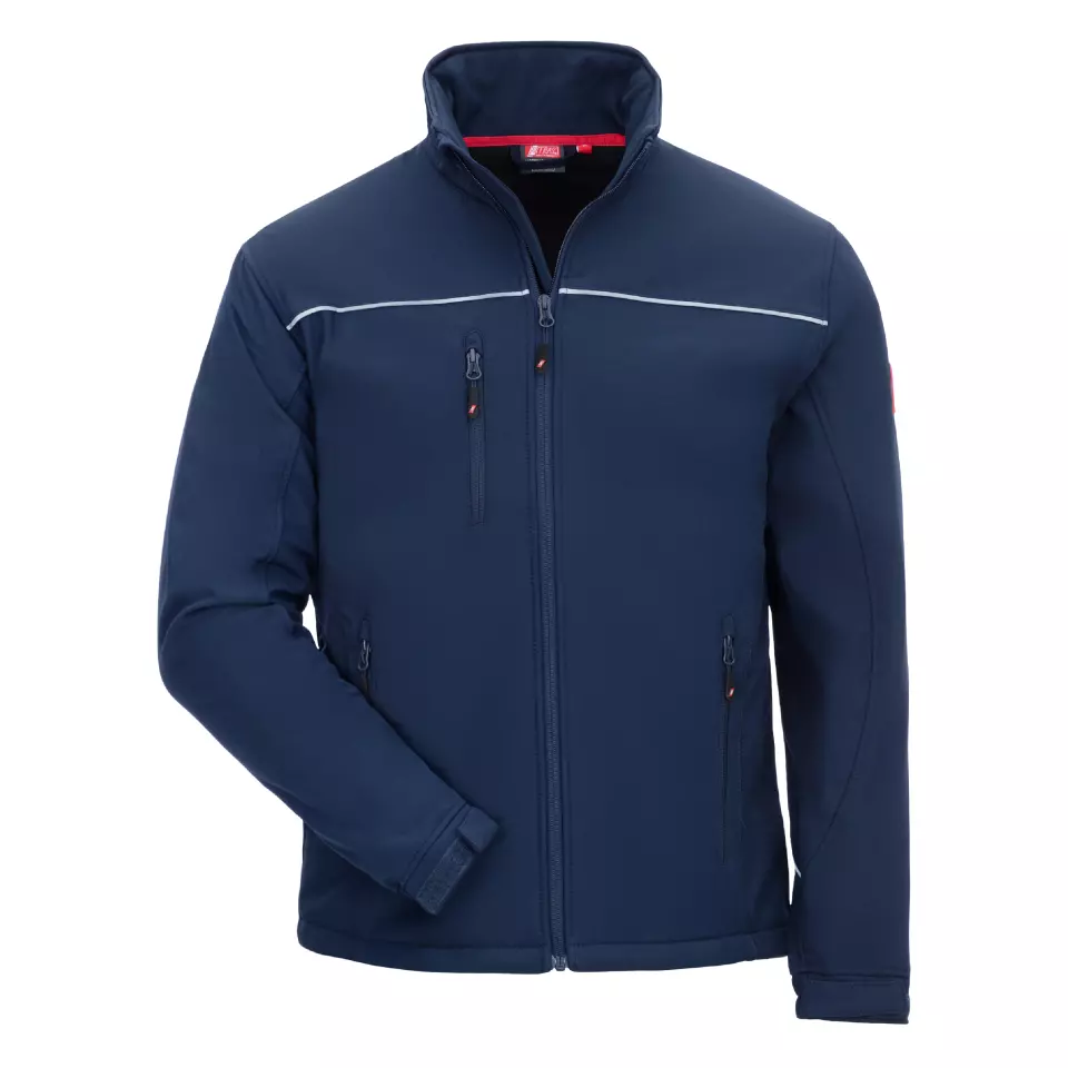 Nitras 7151, MOTION TEX LIGHT Softshell Jacket, Navy Blue, image 1, gallery thumbnail