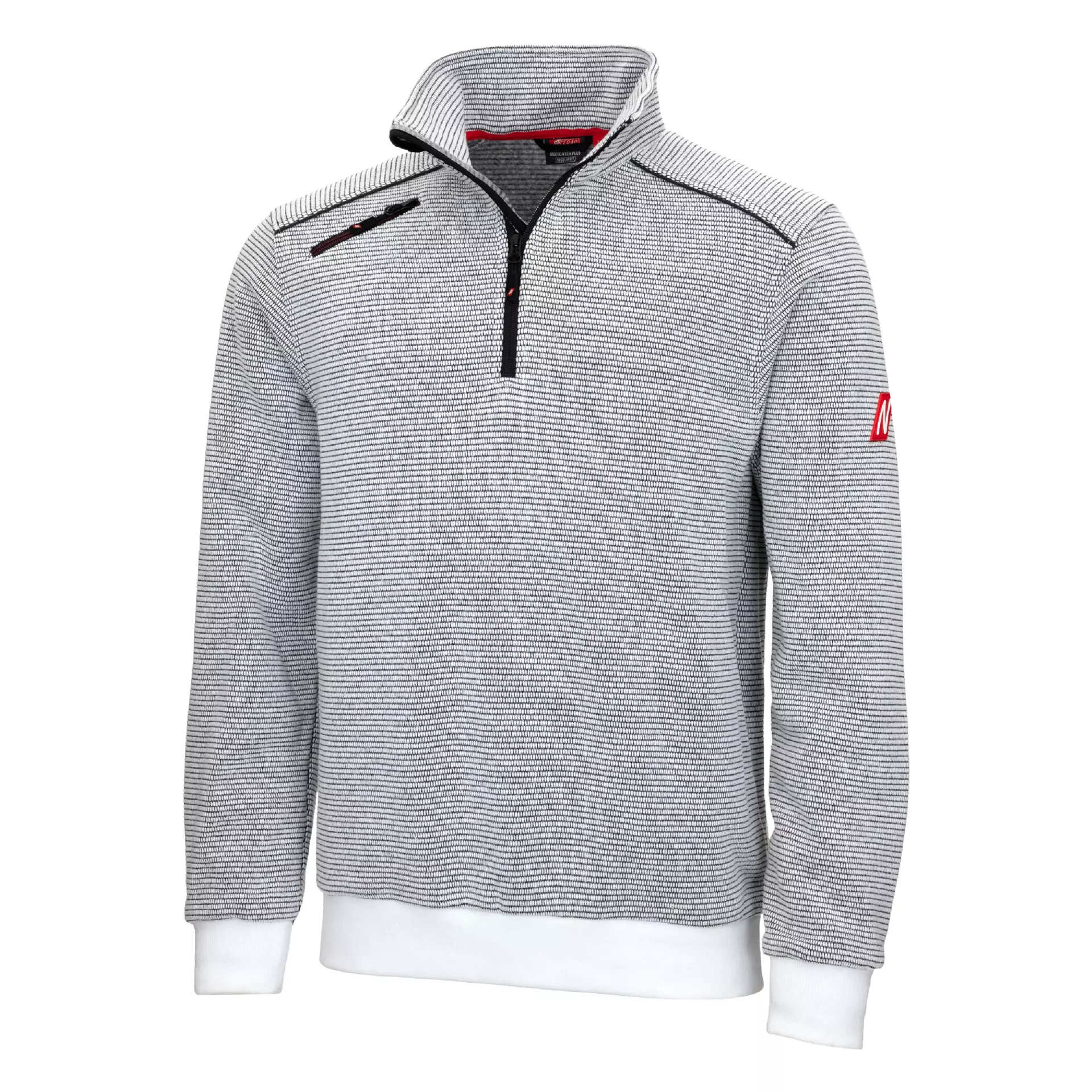 NITRAS 7038, MOTION TEX PLUS Pullover, White, image 1
