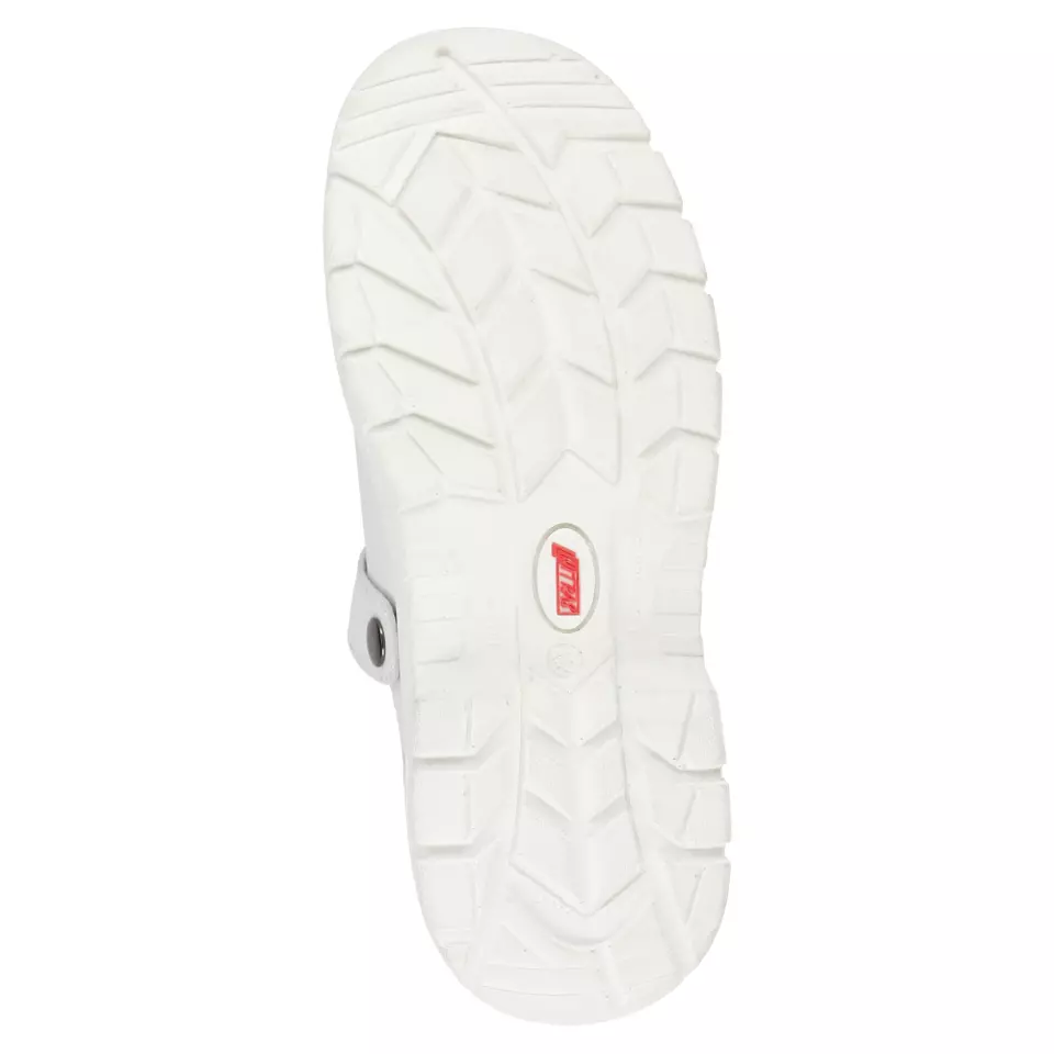 NITRAS 7252, CLEAN STEP CL SB Safety Clogs, White, image 5, gallery thumbnail