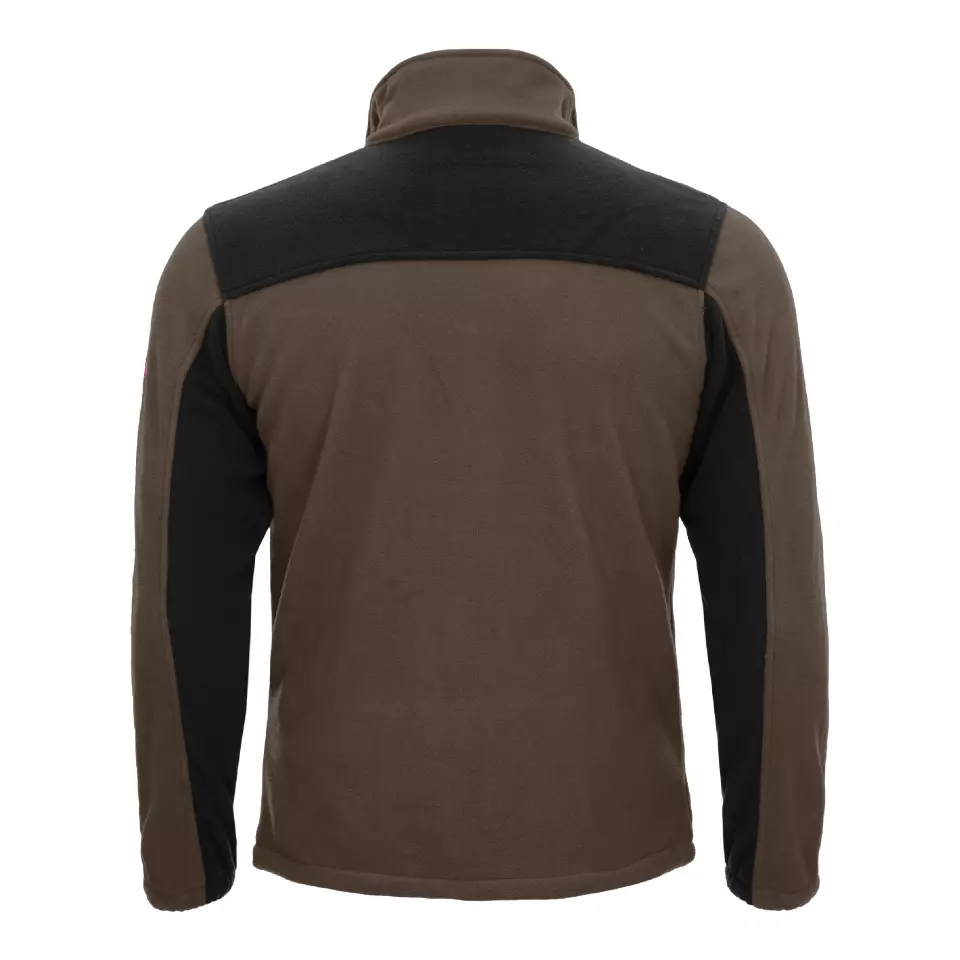 Nitras 7047, MOTION TEX PLUS Fleece Jacket, Brown, image 2, gallery thumbnail