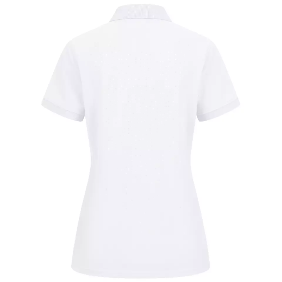 Nitras 7056-1100, MOTION TEX PLUS Polo Shirt, White, image 2, gallery thumbnail
