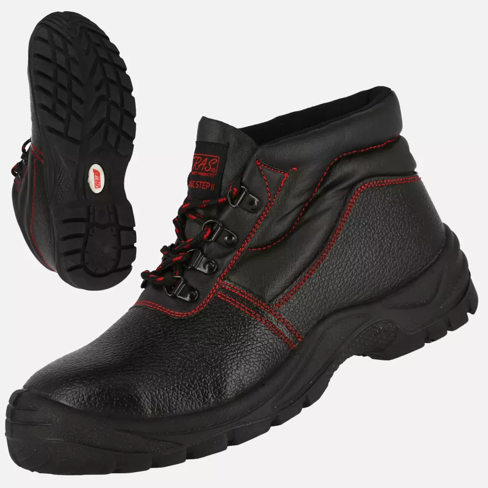 Nitras 7206, BASIC STEP MID S3 Safety Boots, Black, image 1, gallery thumbnail
