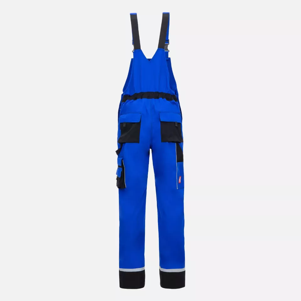 Nitras 7621, MOTION TEX PLUS Bib Pants, Royal Blue, image 2, gallery thumbnail