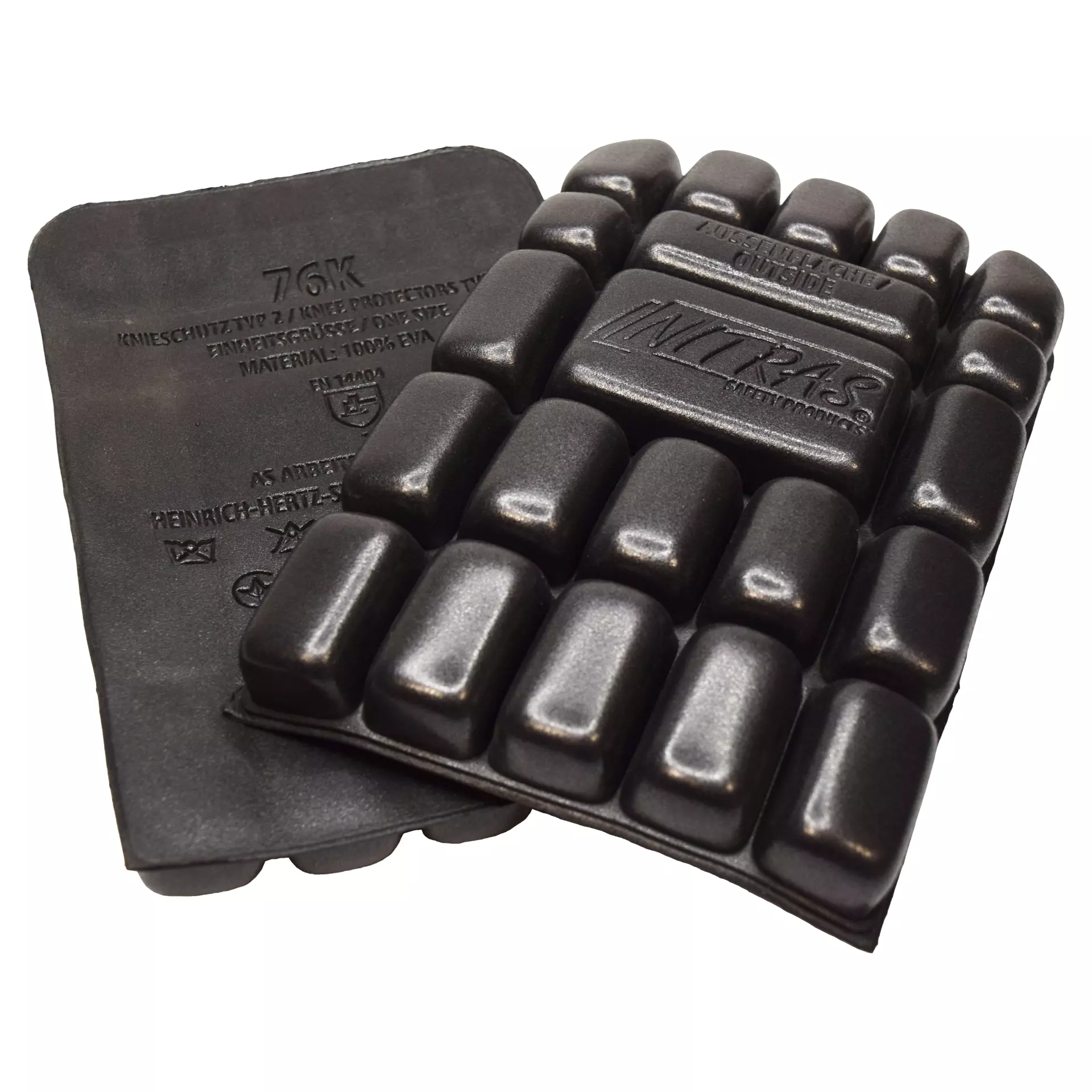 NITRAS 76K, Knee Protectors, Black, image 1