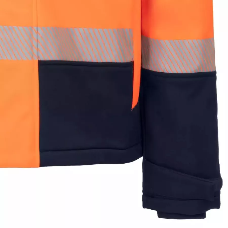 **Hook and Loop Cuffs** let you fine-tune the fit to keep warmth in and cold air out.