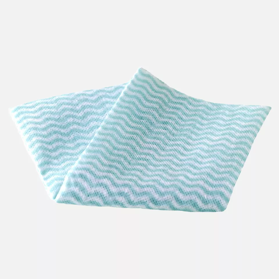 Nitras Medical 5610, Wiping Cloth, Perforated, Green/White, image 1, gallery thumbnail