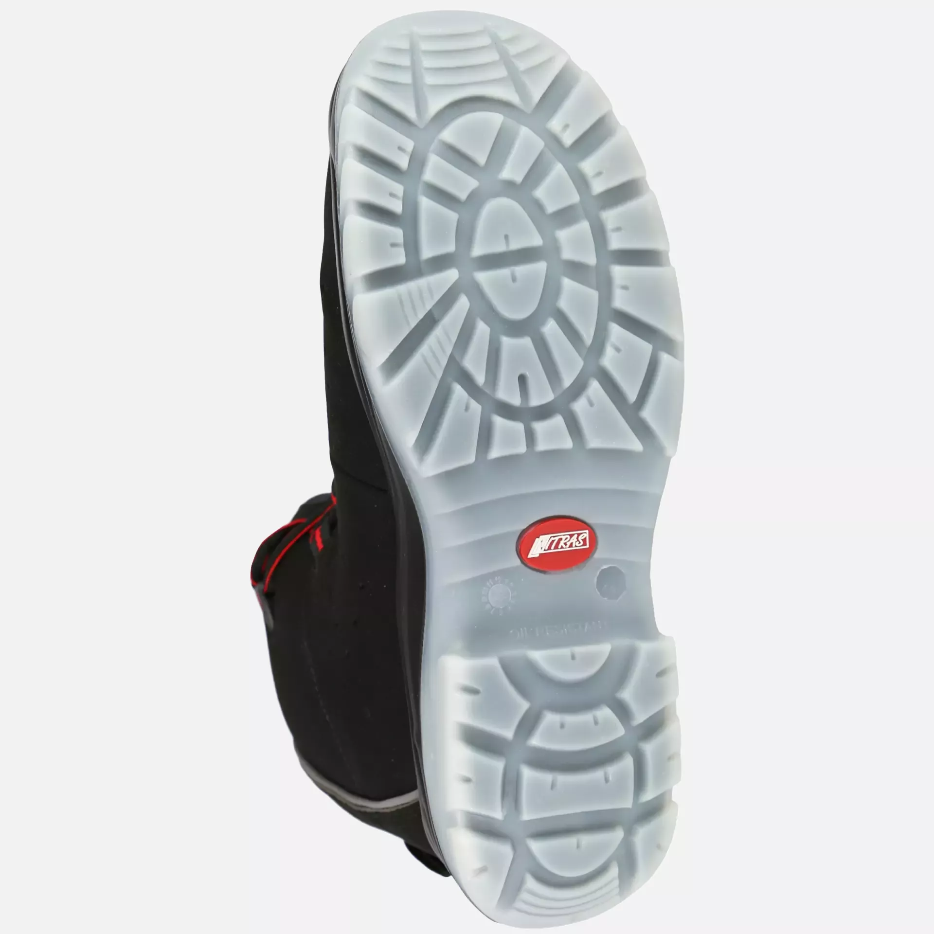 Nitras 7421, MICRO STEP MID S1P Safety Boots, Black, image 4