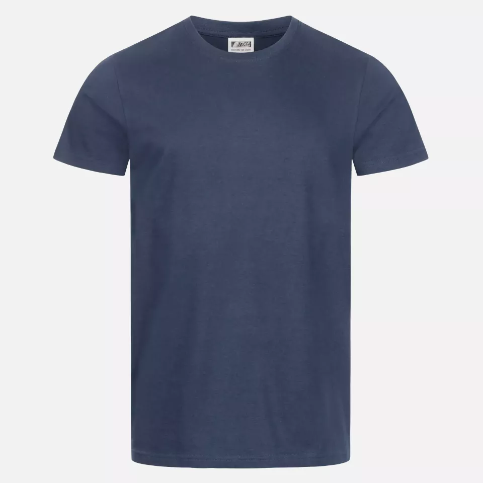 Nitras 7004-2100, MOTION TEX LIGHT T Shirt, Navy Blue, image 2, gallery thumbnail