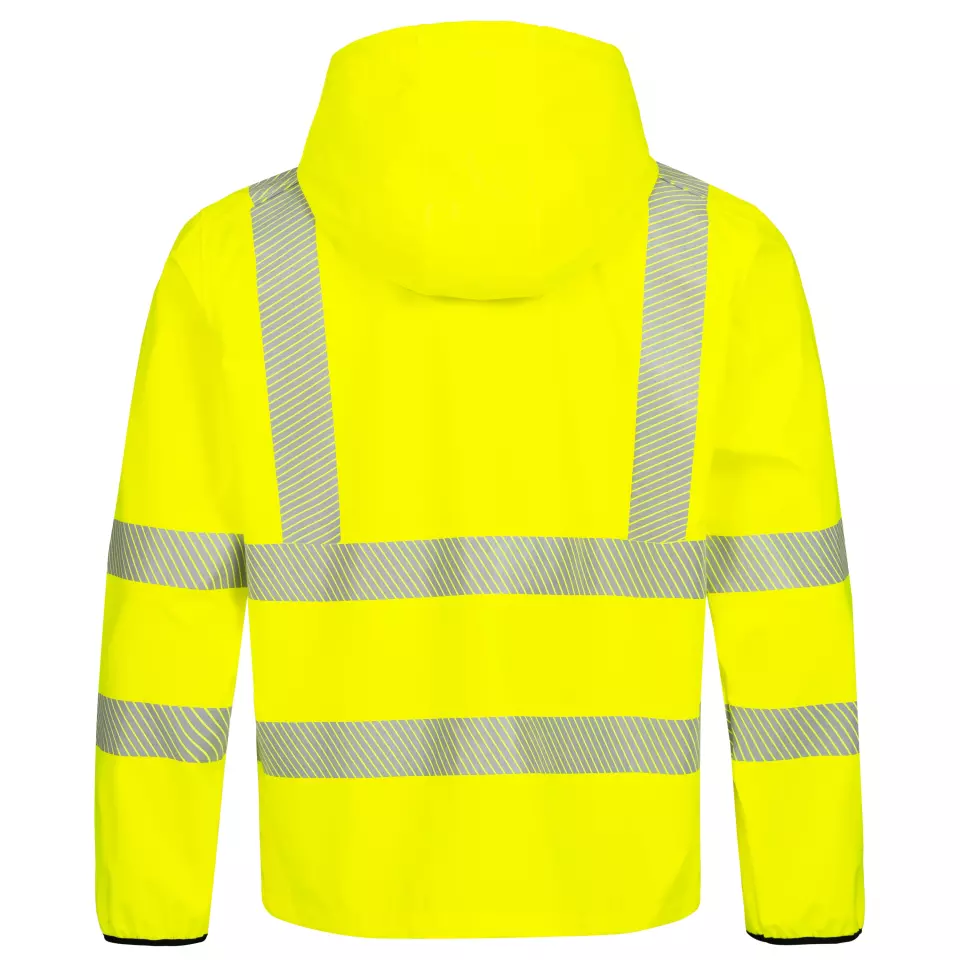 Nitras 7196-4000, MOTION TEX VIZ High-visibility Windbreaker jacket, neon yellow, image 2, gallery thumbnail