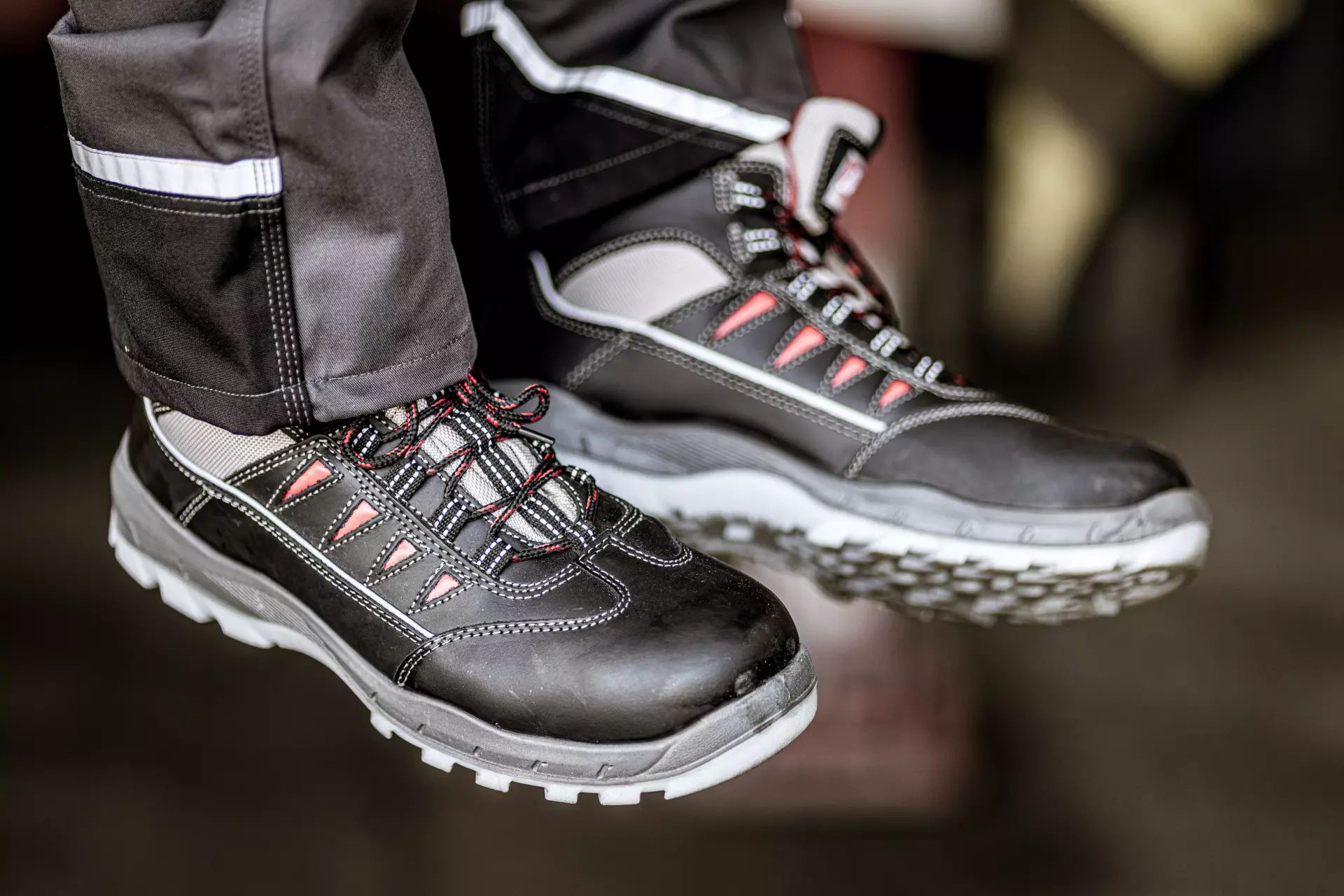 Nitras 7301, SPORT STEP MID S3 Safety Boots, Black, image 3