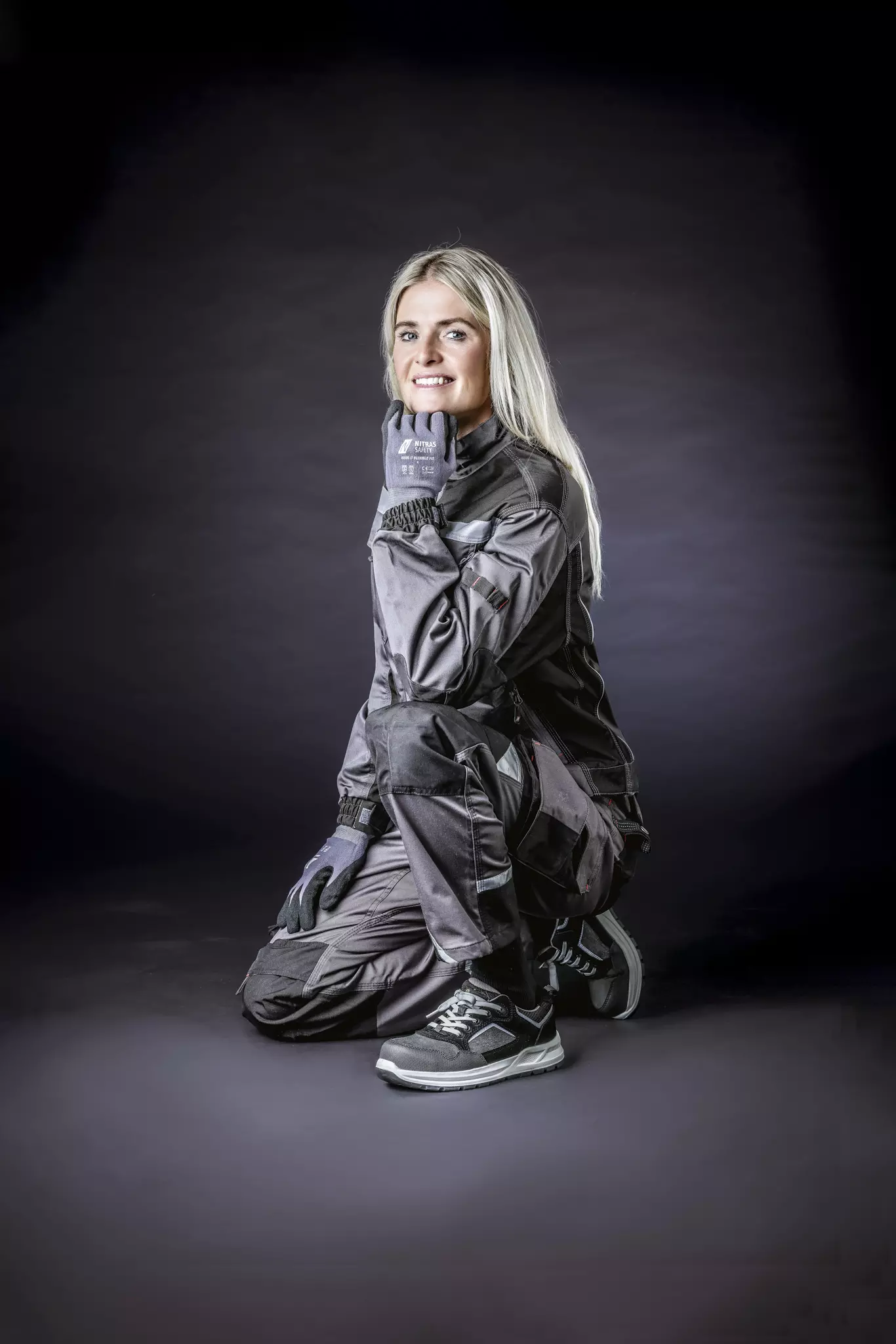 Nitras 7752, MOTION TEX PRO FX Workjacket, Grey, image 3