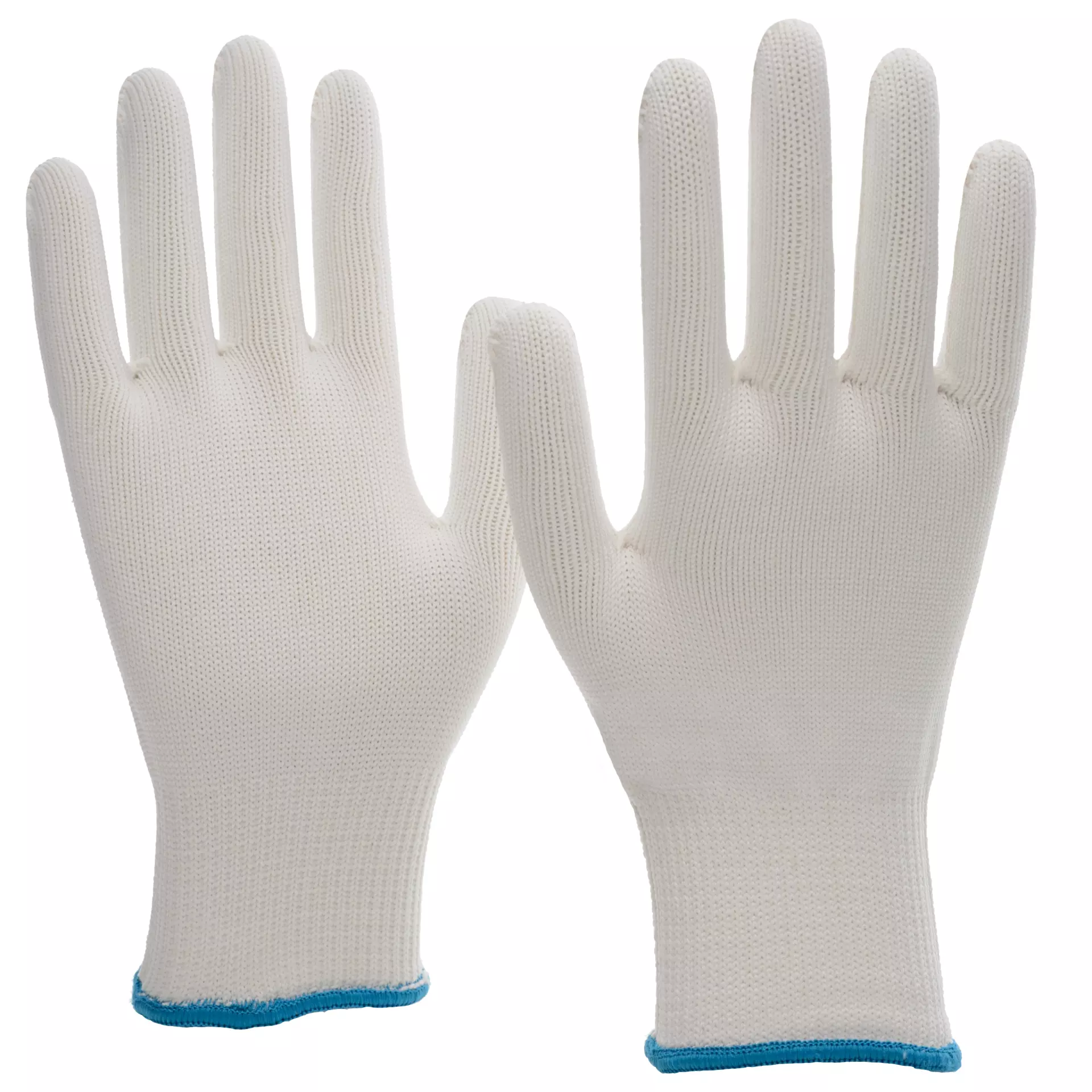NITRAS 6100ND, Knitted Gloves Nylon / Cotton, White, image 1