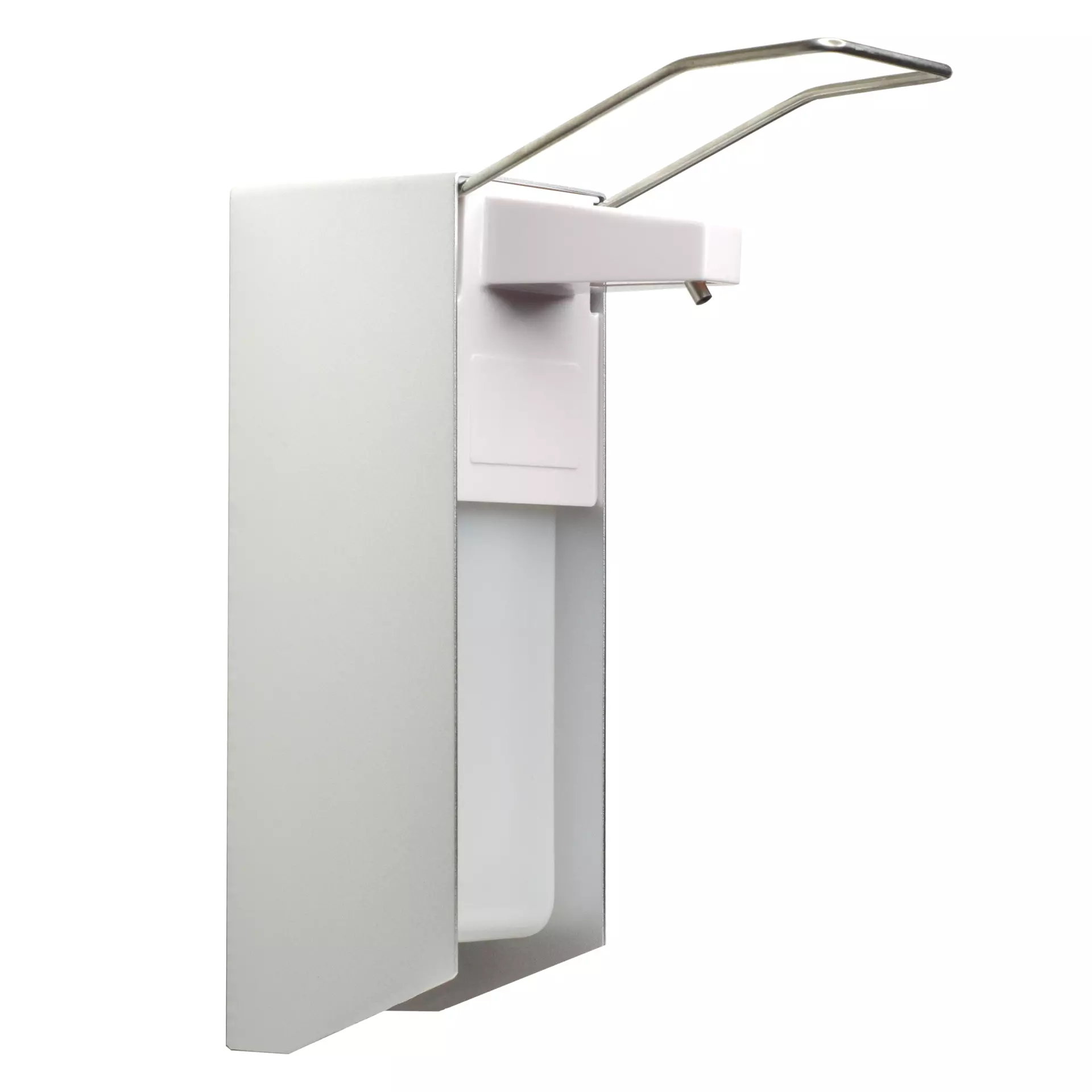 Nitras Medical 56001, Desinfection dispenser with arm lever, 21,5 x 24,5 x 8,2cm, 1,000 ml, image 1