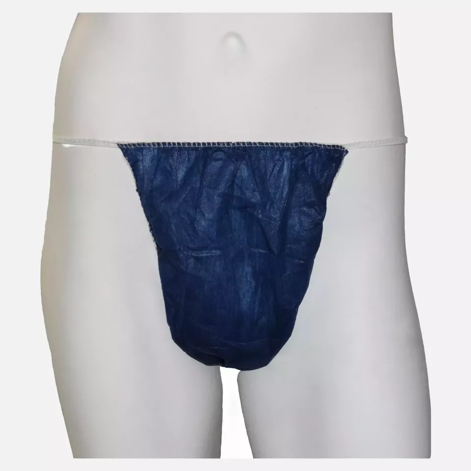 Nitras Medical 4830, Disposable thongs, Polypropylene, blue, image 1, gallery thumbnail